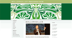Desktop Screenshot of mollerkoller.de