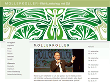 Tablet Screenshot of mollerkoller.de